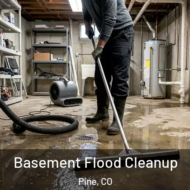  Basement Flood Cleanup Pine, CO