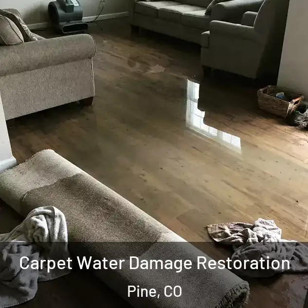 Carpet Water Damage Restoration Pine, CO
