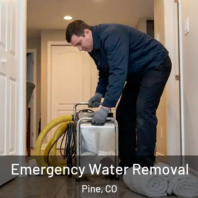  Emergency Water Removal Pine, CO