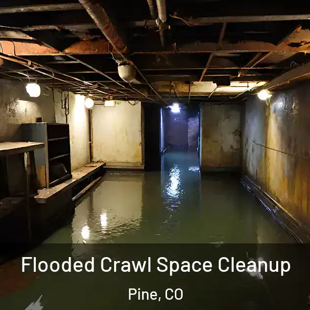  Flooded Crawl Space Cleanup Pine, CO