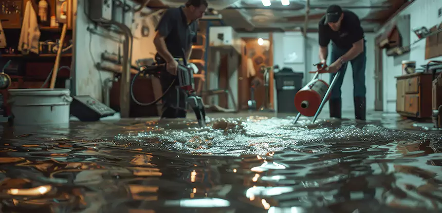 Basement Water Damage Cleanup Pine