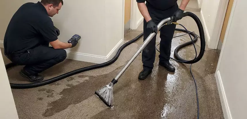 Basement Flooded Carpet Soaked Recovery in Pine