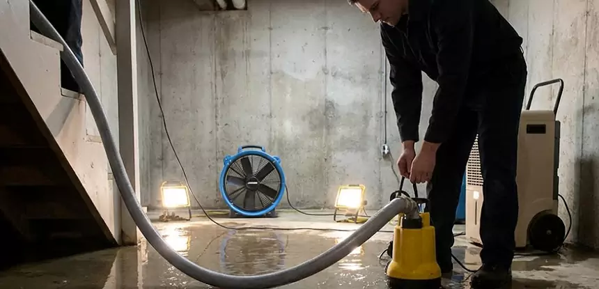 Commercial Water Damage Repair in Pine