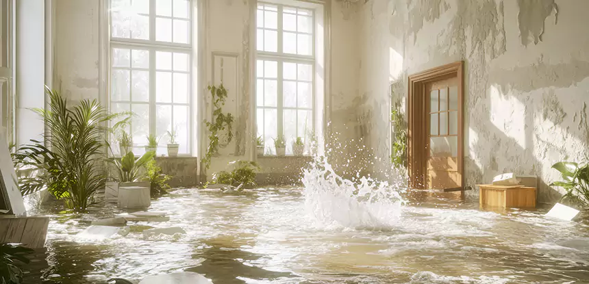 Water and Fire Damage Restoration in Pine