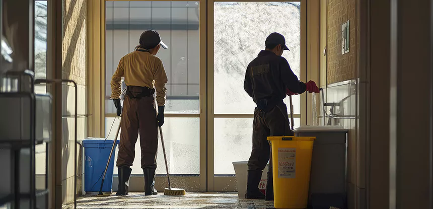 Hotel Sewage Cleanup in Pine