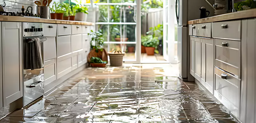 Kitchen Water Mitigation Services in Pine