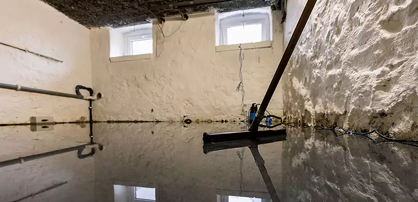 Basement Water Cleanup in Pine