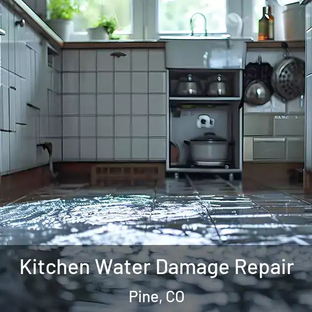  Kitchen Water Damage Repair Pine, CO