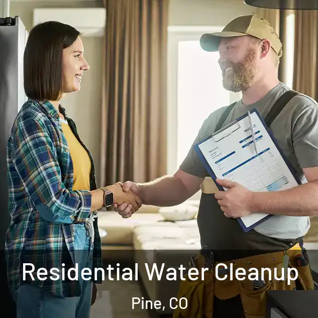  Residential Water Cleanup Pine, CO