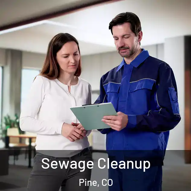  Sewage Cleanup Pine, CO