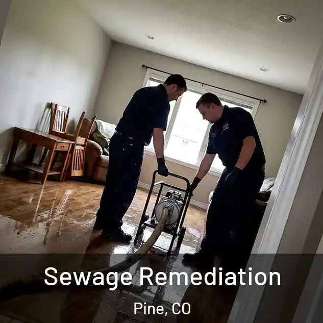  Sewage Remediation Pine, CO