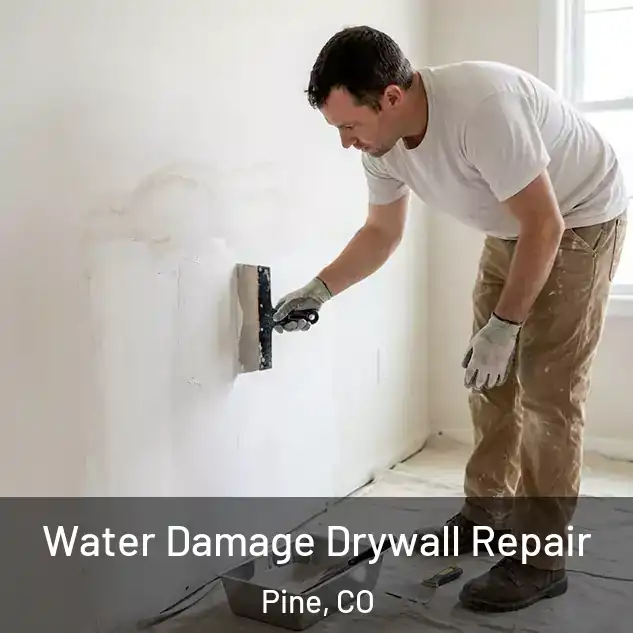 Water Damage Drywall Repair Pine, CO