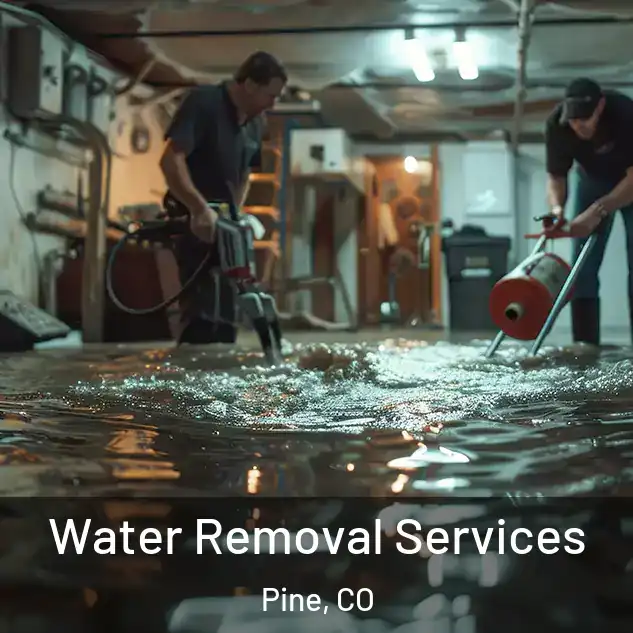  Water Removal Services Pine, CO